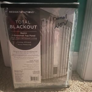 Design Solutions Total Blackout 84 in Grommet Top Panel